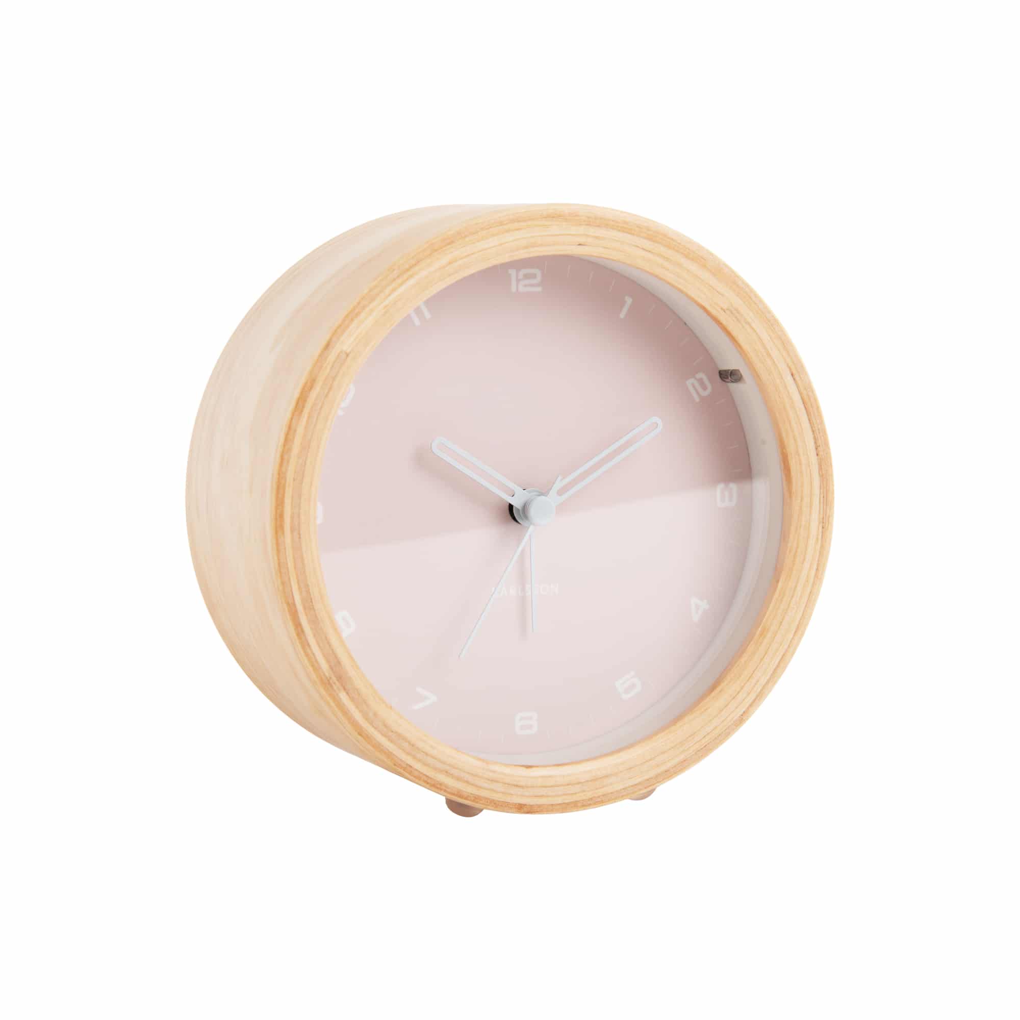 Karlsson wekker Gentle - roze - Ø11.8cm