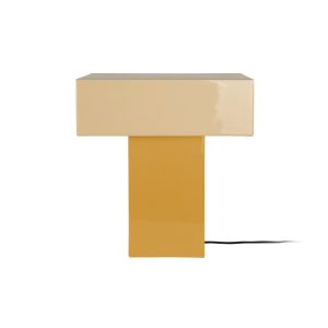 Leitmotiv tafellamp Grato Recto – geel – 32x15x35cm Leitmotiv tafellamp Grato Recto – geel – 32x15x35cm