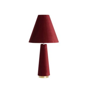 Light & Living tafellamp Devia – rood – Ø30cm Light & Living tafellamp Devia – rood – Ø30cm