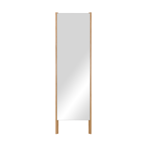 noo.ma Lun Leaning Mirror – Staande spiegel massief eiken 171,5 x 54 x