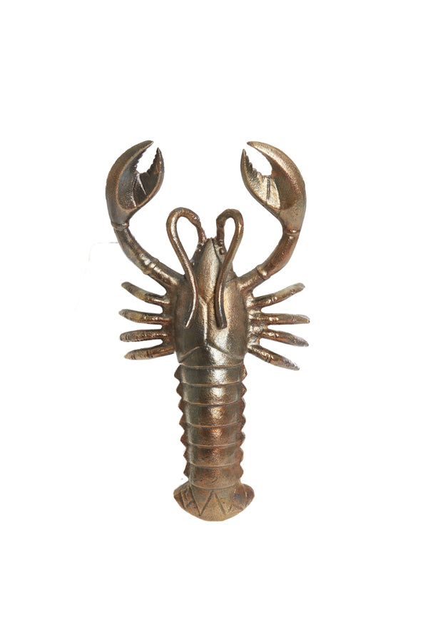Light & Living ornament LOBSTER - 37x19x10cm - brons