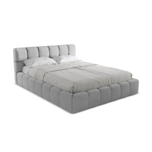 LaMiaSofa Bed met opbergruimte Roma – chenille stof – lichtgrijs – 180 LaMiaSofa Bed met opbergruimte Roma – chenille stof – lichtgrijs – 180