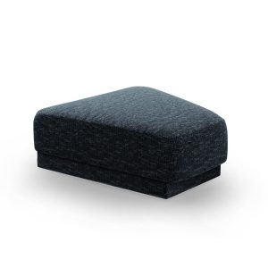Micadoni Poef Miley chenille, koningsblauw – 79x88x40cm Micadoni Poef Miley chenille, koningsblauw – 79x88x40cm