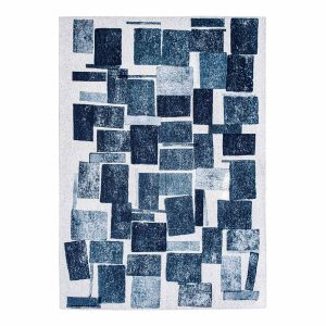Louis De Poortere vloerkleed Ice Blue – blauw – 140x200cm