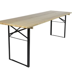MaximaVida inklapbare picknicktafel Berlijn 200 x 70 cm 3-laags blanke MaximaVida inklapbare picknicktafel Berlijn 200 x 70 cm 3-laags blanke