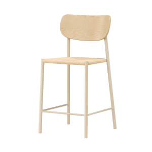 Nest living Rian Barkruk Met Rotan Zitting Beige – 67 cm Nest living Rian Barkruk Met Rotan Zitting Beige – 67 cm