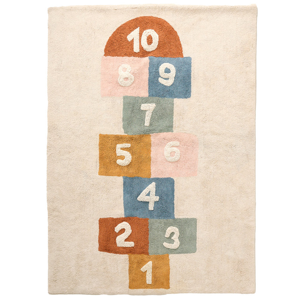 Petite Amélie Kindervloerkleed Hinkelspel- 120x 170cm