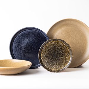 Mimo Homeware serviesset On The Rocks & Midnight Blue – 4-delig – 2 pe Mimo Homeware serviesset On The Rocks & Midnight Blue – 4-delig – 2 pe