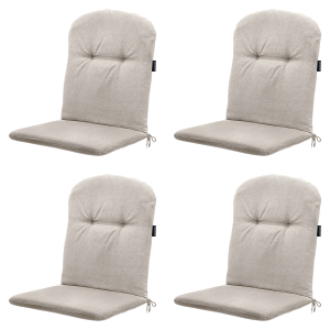 Madison kuipstoelkussen hoge rug Panama – beige – 96x45x3,5cm – set va Madison kuipstoelkussen hoge rug Panama – beige – 96x45x3,5cm – set va