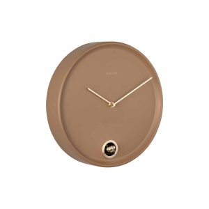 Karlsson wandklok Esencia Cuckoo – bruin – Ø30cm Karlsson wandklok Esencia Cuckoo – bruin – Ø30cm