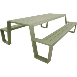 Lesli Living picknickset Estilo – groen – 220x183x74cm Lesli Living picknickset Estilo – groen – 220x183x74cm