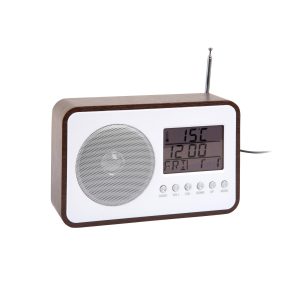 Karlsson wekker FM Radio – bruin – 19.2×6.6×12.5cm – Vaderdag – Vaderd Karlsson wekker FM Radio – bruin – 19.2×6.6×12.5cm – Vaderdag – Vaderd