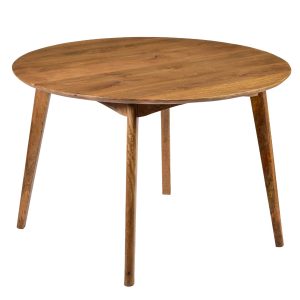 Livingfurn eetkamertafel Elias Round – 120cm – mangohout Livingfurn eetkamertafel Elias Round – 120cm – mangohout