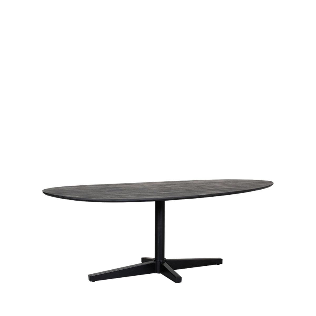 LABEL51 Eettafel Rosie - Zwart Mangohout - 220x100x76cm