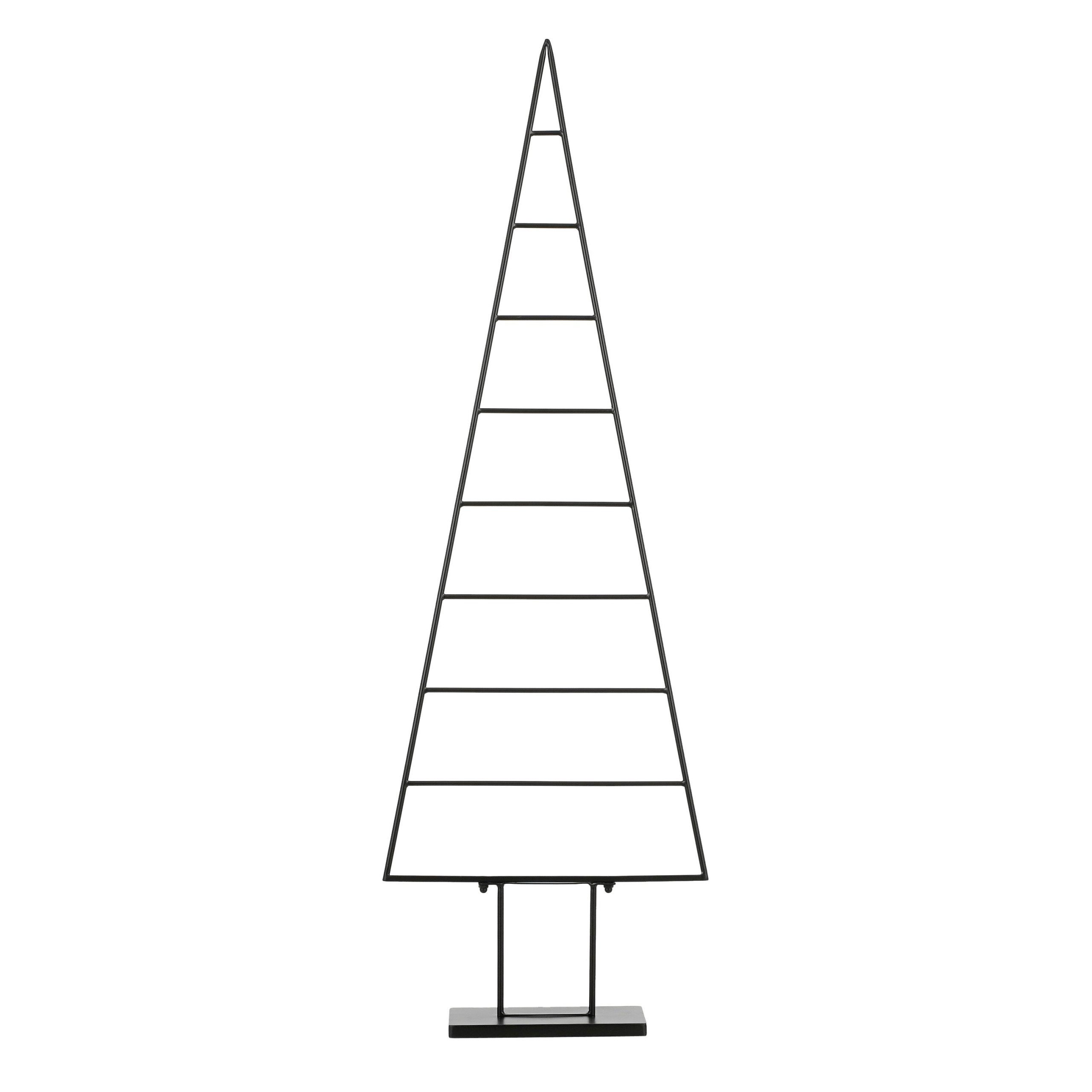Mica Decorations Decoratie Kerstboom - L50 x B15 x H152 cm - Metaal -