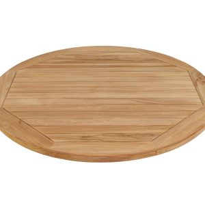 MaximaVida rond teakhouten tafelblad Java 80 cm MaximaVida rond teakhouten tafelblad Java 80 cm