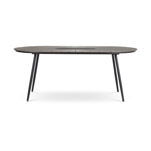 Lisomme Liam ovale tuintafel polywood – 195 x 103 cm