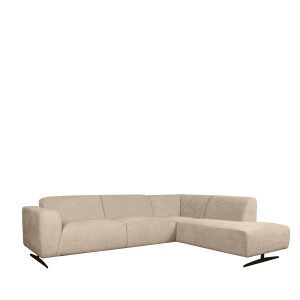 LABEL51 Hoekbank Rodano Rechts – Beige Stof – 278x210x75cm LABEL51 Hoekbank Rodano Rechts – Beige Stof – 278x210x75cm