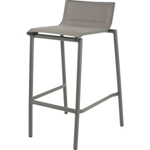 Lesli Living bistrostoel Milazzo – antraciet – 52x54x89cm – set van 4 Lesli Living bistrostoel Milazzo – antraciet – 52x54x89cm – set van 4