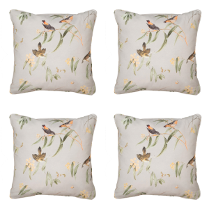 Madison sierkussen Aria – beige – 50x50x10cm – set van 4 Madison sierkussen Aria – beige – 50x50x10cm – set van 4