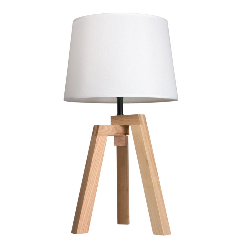 Mexlite tafellamp sabi - 1 lichts - 30x 55 cm - wit
