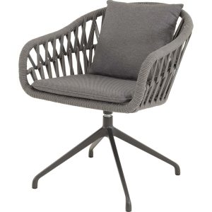 Lesli Living bistrostoel Aspetto – grijs – 61x67x74,5cm
