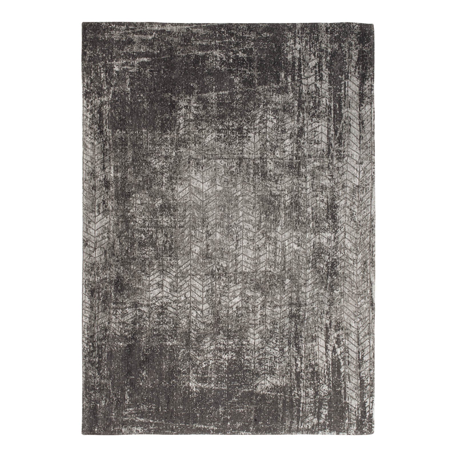 Ecorugs vloerkleed Harlem Contrast - zwart - 280x390cm