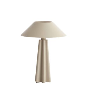 Light & Living tafellamp Cukai – bruin – Ø38cm Light & Living tafellamp Cukai – bruin – Ø38cm
