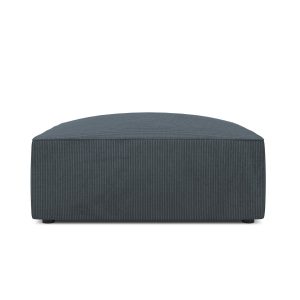 Micadoni Poef Ruby ribfluwelen, blauw – 93x93x40cm Micadoni Poef Ruby ribfluwelen, blauw – 93x93x40cm
