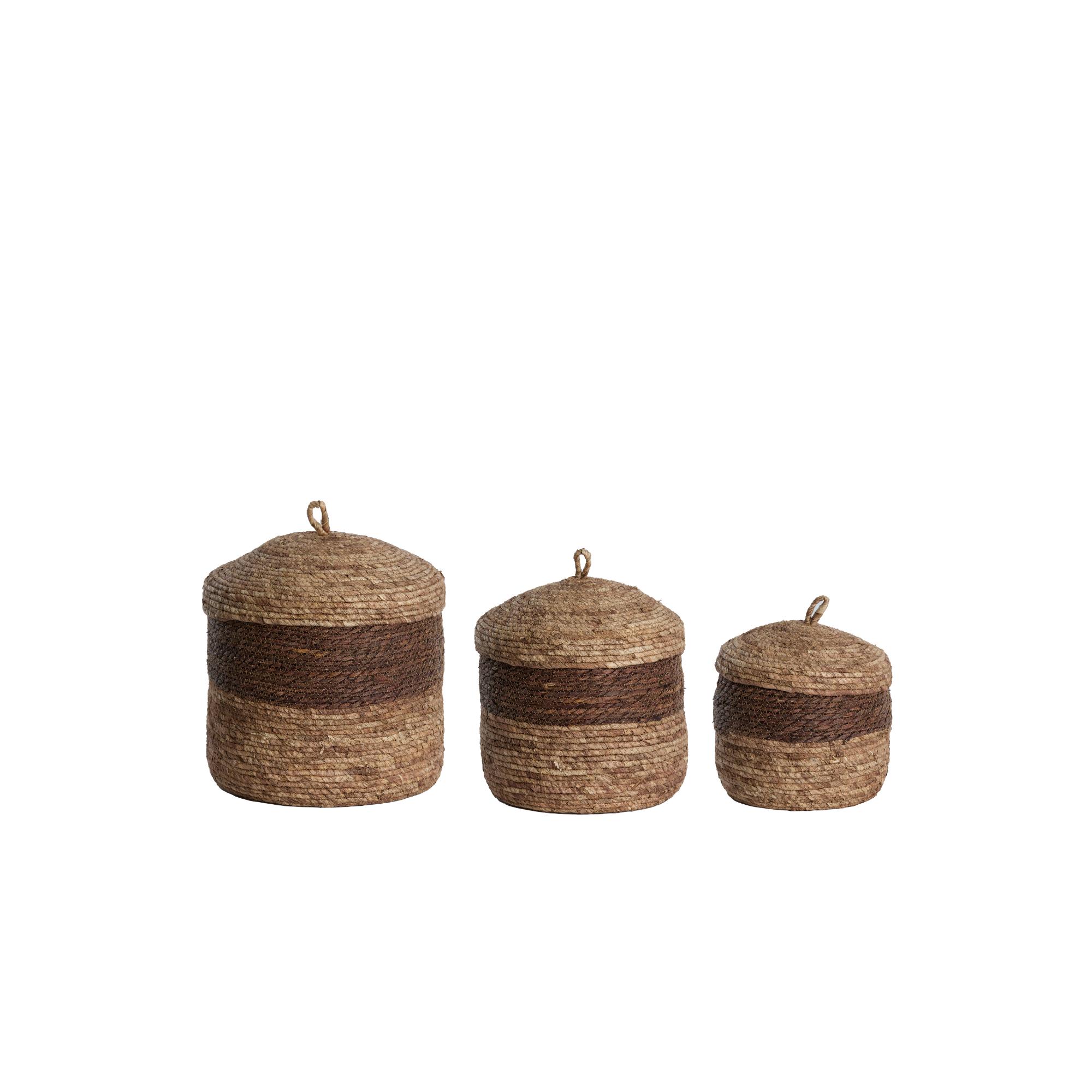 Light & Living mand Kenmare - oranje - Ø34cm