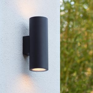 Lucide wandspot VOLANTIS – 2xE27 – Zwart Lucide wandspot VOLANTIS – 2xE27 – Zwart