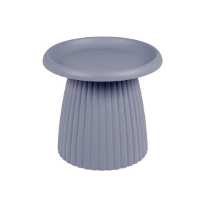 MaximaVida kunststof bijzettafel Mila rond 50 cm muisgrijs MaximaVida kunststof bijzettafel Mila rond 50 cm muisgrijs