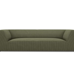 Micadoni Bank Ruby 3-zits, ribfluwelen, groente – 93x232x69cm Micadoni Bank Ruby 3-zits, ribfluwelen, groente – 93x232x69cm