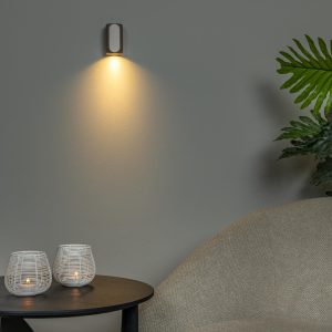 Lucide wandlamp BRAGA – 1xGU10 – Koffie Lucide wandlamp BRAGA – 1xGU10 – Koffie