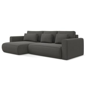 LaMiaSofa hoekbank links Perugia – velours – staal – 278x149x82 LaMiaSofa hoekbank links Perugia – velours – staal – 278x149x82