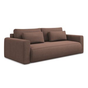 LaMiaSofa 3-zits slaapbank Perugia – textuurstof – poederroze – 238×10 LaMiaSofa 3-zits slaapbank Perugia – textuurstof – poederroze – 238×10