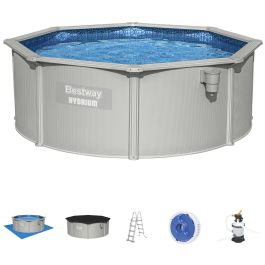 Bestway Hydrium Alderney metalen zwembad Ø360 x 120 cm
