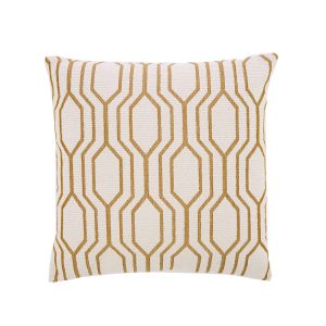 Light & Living sierkussen JOPLIN – Ø45×10 cm – wit Light & Living sierkussen JOPLIN – Ø45×10 cm – wit