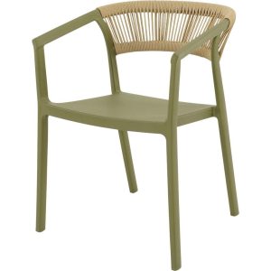Lesli Living bistrostoel Terrasa – groen – 56x55x74,5cm Lesli Living bistrostoel Terrasa – groen – 56x55x74,5cm