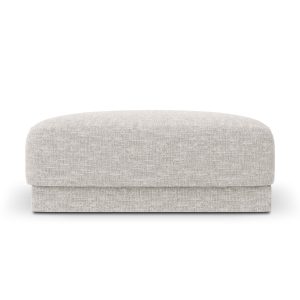 Micadoni Poef Miley structurele stof geld – 90x90x40cm Micadoni Poef Miley structurele stof geld – 90x90x40cm