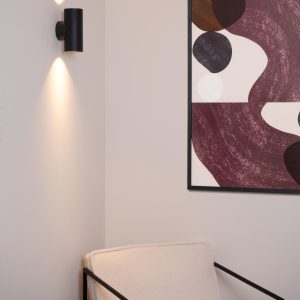 Lucide wandspot BONDI – 2xGU10 – Zwart Lucide wandspot BONDI – 2xGU10 – Zwart
