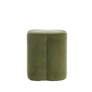 Light & Living poef Nalani – groen – 38x38x45cm Light & Living poef Nalani – groen – 38x38x45cm