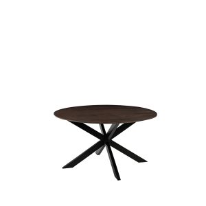 LABEL51 Eettafel Otis – Donkerbruin Mangohout – 130x130x76cm LABEL51 Eettafel Otis – Donkerbruin Mangohout – 130x130x76cm