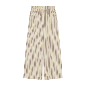 noo.ma Tala pyjamabroek dames – gestreept, 100% biologisch katoen, Yel noo.ma Tala pyjamabroek dames – gestreept, 100% biologisch katoen, Yel