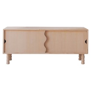 Naan Furniture TV-meubel Moreta van massief natuurlijk hout – 120 cm – Naan Furniture TV-meubel Moreta van massief natuurlijk hout – 120 cm –