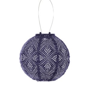 Lumiz solar lampion topaze rond – 20cm – future dusk Lumiz solar lampion topaze rond – 20cm – future dusk