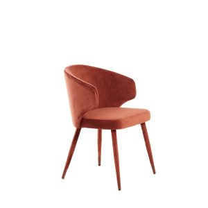 Light & Living eetkamerstoel KOSAKA – 79x57x52cm – rood – Set van 2 Light & Living eetkamerstoel KOSAKA – 79x57x52cm – rood – Set van 2