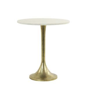 Light & Living bijzettafel RICKERD – Ø48x53cm – wit Light & Living bijzettafel RICKERD – Ø48x53cm – wit