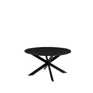 LABEL51 Eettafel Otis – Zwart Mangohout – 130x130x76cm LABEL51 Eettafel Otis – Zwart Mangohout – 130x130x76cm