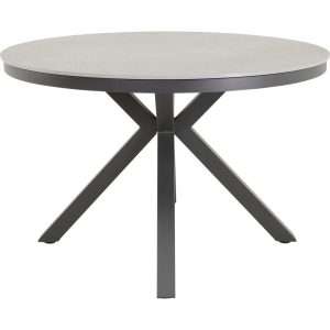 Lesli Living tuintafel Davos – grijs – Ø118cm Lesli Living tuintafel Davos – grijs – Ø118cm